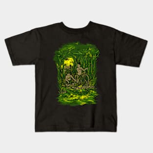 Children and Crocodile Kids T-Shirt